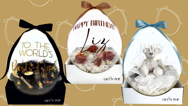 Gift N' Pop Personalised Luxe Stuffed Balloon Arrangements