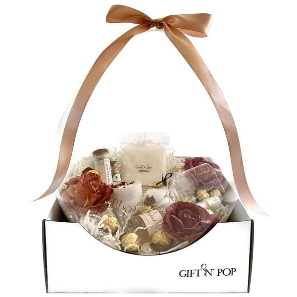 Personalised Luxe Stuffed Gift Balloon chocolates hamper sydney gifts birthday present customised chocolates gift n pop anniversary mumma to be pamper her soothe