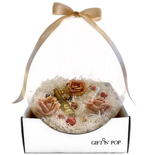 Moscato Personalised Luxe Stuffed Gift Balloon chocolates hamper sydney gifts birthday present customised chocolates