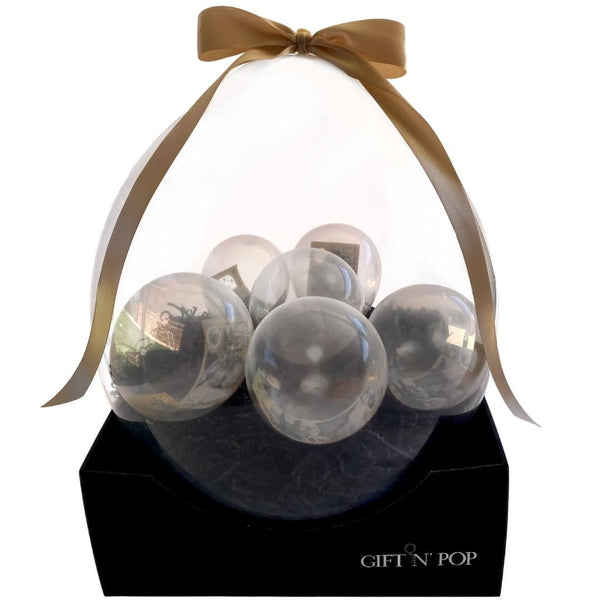 Personalised Luxe Stuffed Gift Balloon chocolates hamper sydney gifts birthday present customised chocolates gift n pop anniversary cash