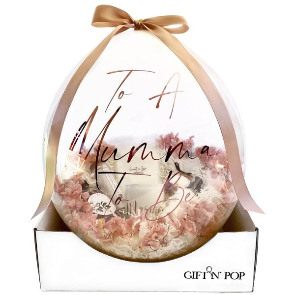 Personalised Luxe Stuffed Gift Balloon chocolates hamper sydney gifts birthday present customised chocolates gift n pop anniversary mumma to be pamper her soothe