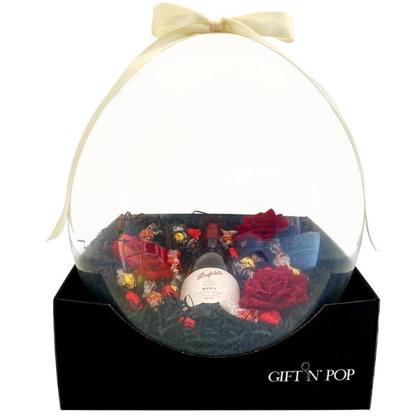 wine valentine's gift valentine's day 2022 sydney present red roses delivery surprise gift personalised chocolates