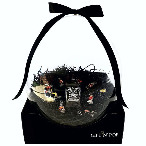 Delight Him Gift N' Pop Personalised Gifts & Balloon Arrangements