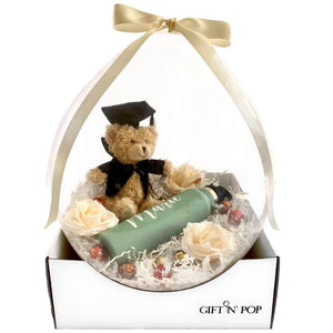 Personalised Luxe Stuffed Gift Balloon chocolates hamper sydney gifts birthday present customised chocolates cash proposal christening moet preserved flowers occasion events wine graduation roses drink bottle