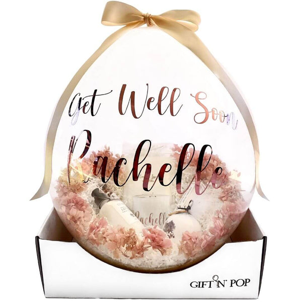 Personalised Luxe Stuffed Gift Balloon chocolates hamper sydney gifts birthday present customised chocolates gift n pop anniversary mumma to be pamper her soothe